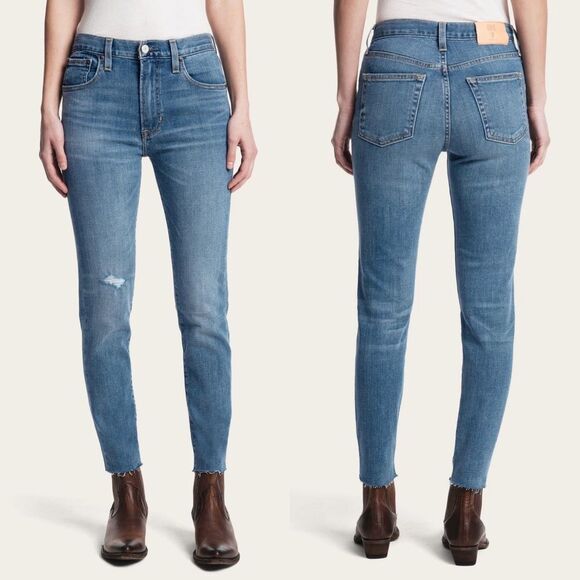 Frye raw hem sienna skinny jeans size 26‎ - Picture 1 of 12
